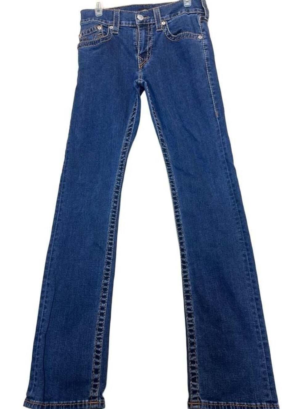 Y2K inspired True Religion Ricky Straight Leg Denim Jeans